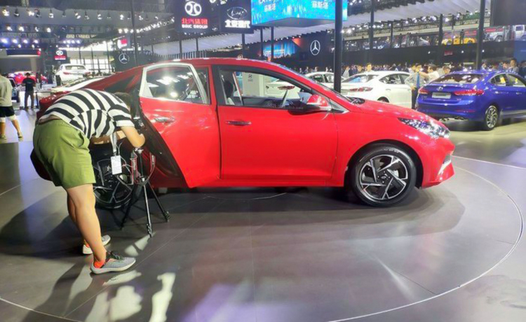 Xem trước Hyundai Verna/ Accent phiên bản nâng cấp facelift mới tại Trung Quốc