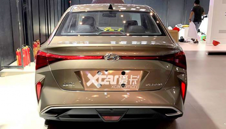 Xem trước Hyundai Verna/ Accent phiên bản nâng cấp facelift mới tại Trung Quốc