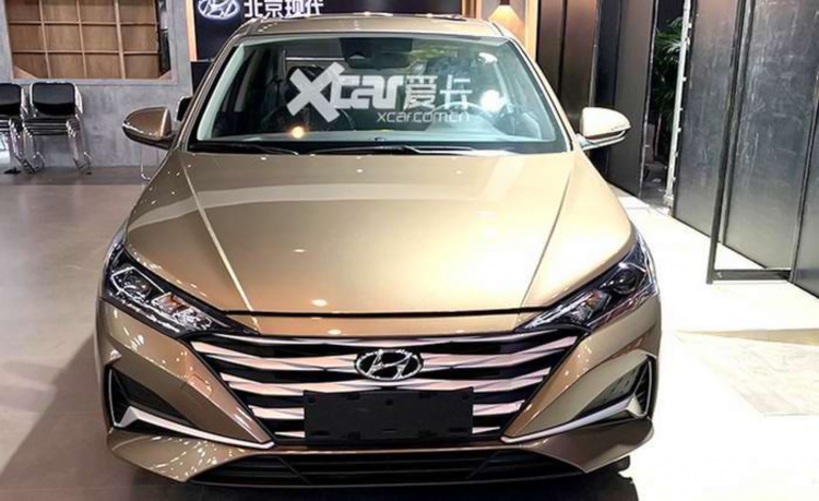 Xem trước Hyundai Verna/ Accent phiên bản nâng cấp facelift mới tại Trung Quốc