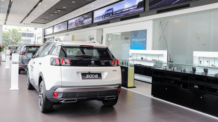 Hệ thống showroom Peugeot chuẩn 3S toàn cầu tại Việt Nam