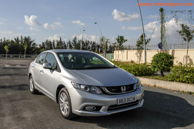 Những thay đổi trên Honda Civic 2015 tại Việt Nam