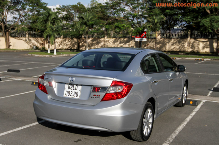 Những thay đổi trên Honda Civic 2015 tại Việt Nam