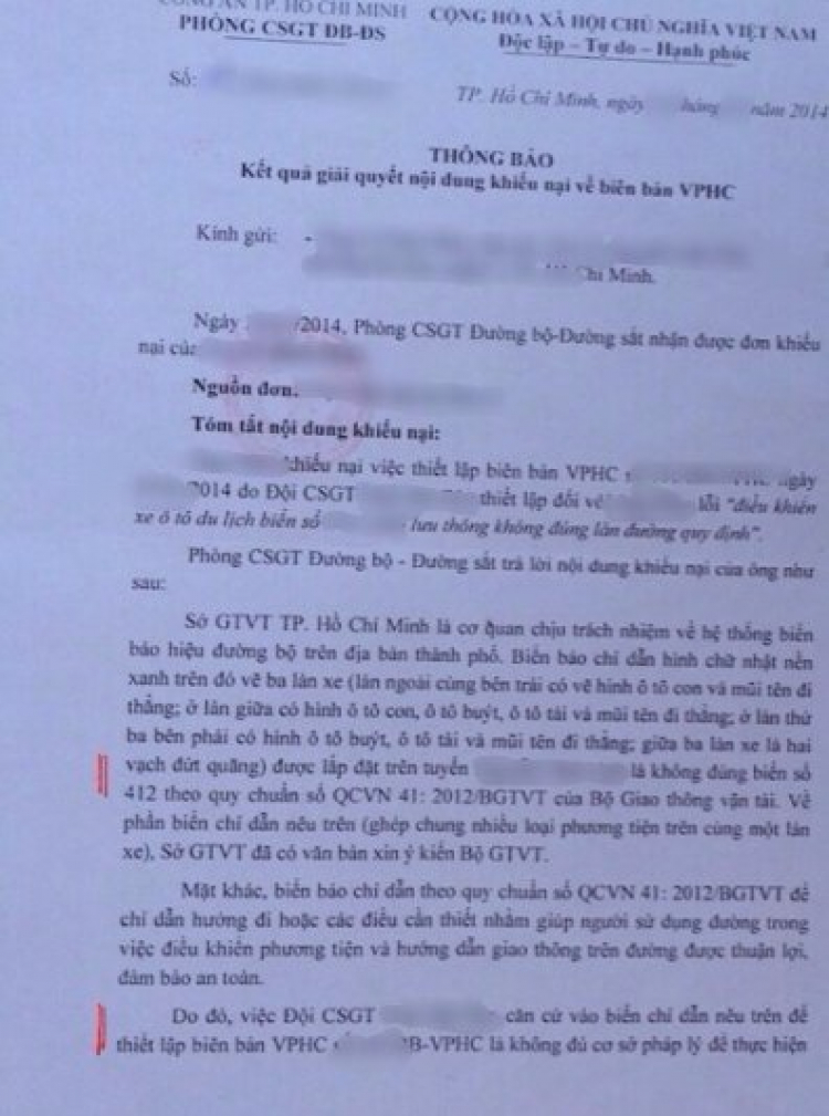 Tính pháp lý của công văn 5276/BGTVT-KCHT: Căn cứ để xử phạt lỗi sai làn theo biển gộp?