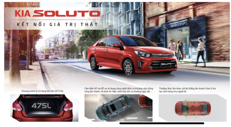 Ra mắt Kia Soluto giá 399 triệu đối đầu với Vios, Accent