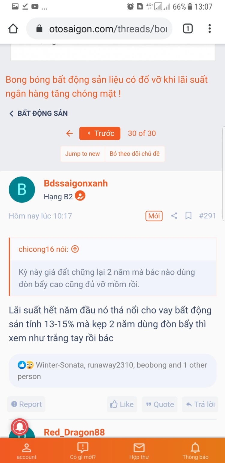 Bong bóng bất động sản liệu có đổ vỡ khi lãi suất ngân hàng tăng chóng mặt !