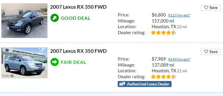 Lexus RX 350, 2007 Lexus RX 350, 2007