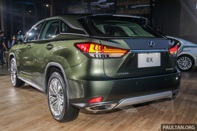 Lexus RX facelift 2020 đã ‘’cập bến’’ Malaysia: 03 phiên bản, giá từ 2,23 tỷ đồng