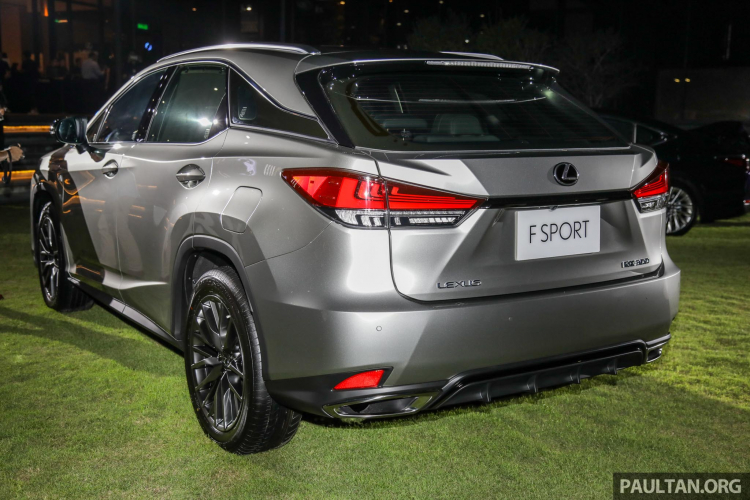 Lexus RX facelift 2020 đã ‘’cập bến’’ Malaysia: 03 phiên bản, giá từ 2,23 tỷ đồng