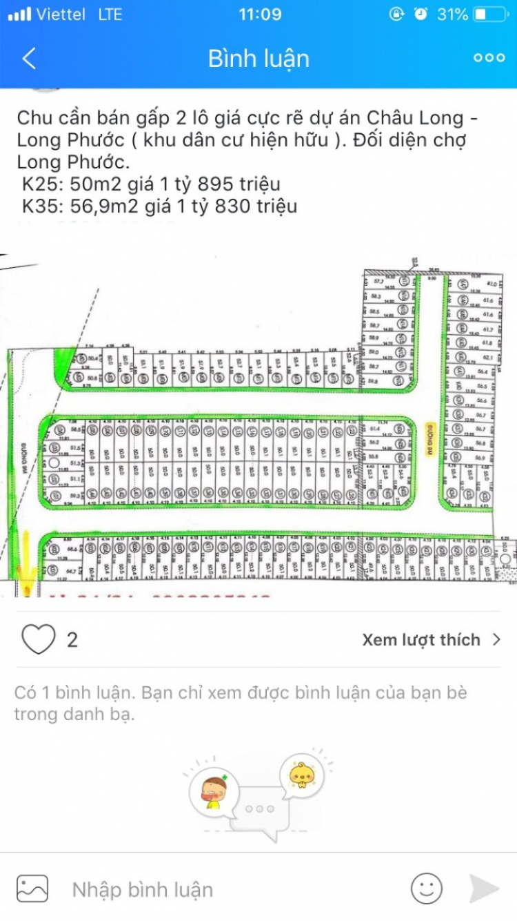 Đất nền Long Phước quận 9