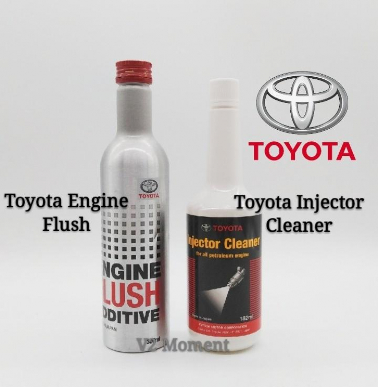 Em bán bộ combo súc rửa động cơ và vệ sinh kim phun buồng đốt chính hãng Toyota