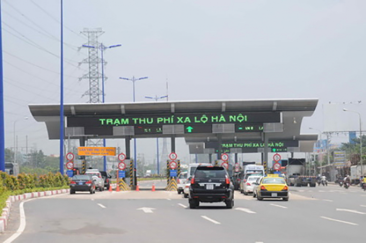 Trạm thu phí xa lộ Hà Nội chuẩn bị hoạt động trở lại