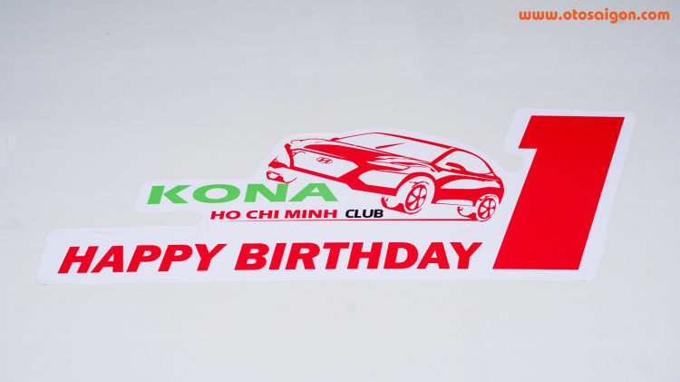 Câu lạc bộ Hyundai Kona HCM mừng sinh nhật 1 tuổi