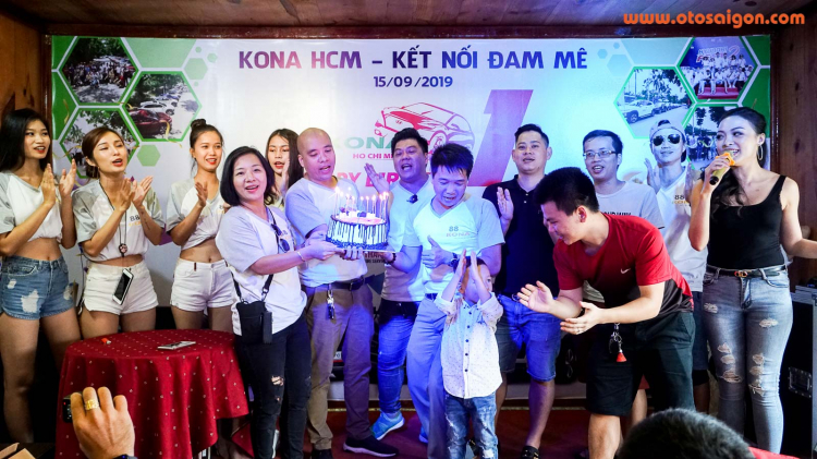 Câu lạc bộ Hyundai Kona HCM mừng sinh nhật 1 tuổi