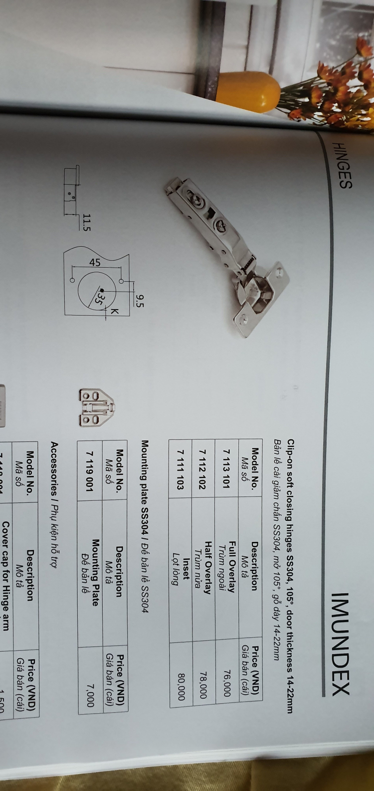 Tư vấn làm kệ bếp.