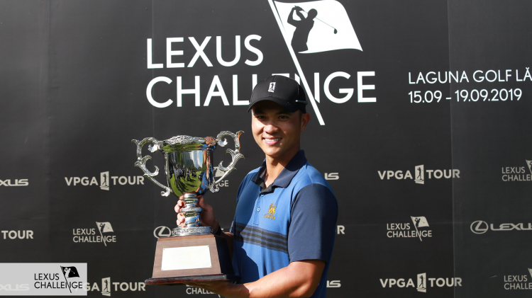Trần Lê Duy Nhất đăng quang giải golf Lexus Challenge