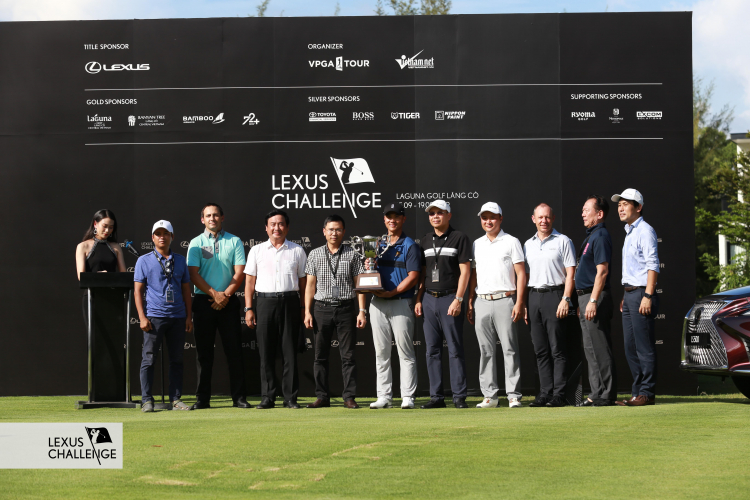 Trần Lê Duy Nhất đăng quang giải golf Lexus Challenge