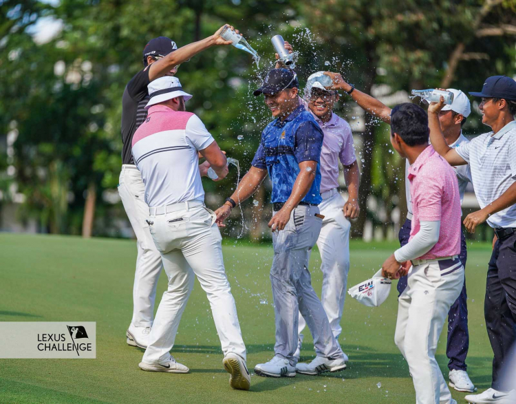 Trần Lê Duy Nhất đăng quang giải golf Lexus Challenge