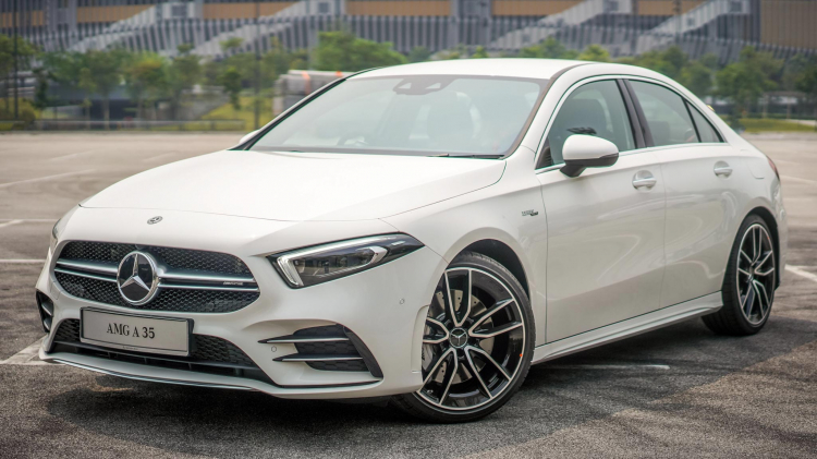 Mercedes-AMG A35 4Matic sedan mạnh 306 mã lực có giá 1,9 tỷ đồng tại Malaysia