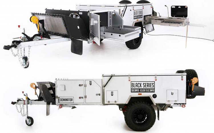Tìm hiểu trailer kéo camper ‘’căn hộ di động’’ Black Series Dominator Tìm hiểu trailer kéo camper ‘’căn hộ di động’’ Black Series Dominator