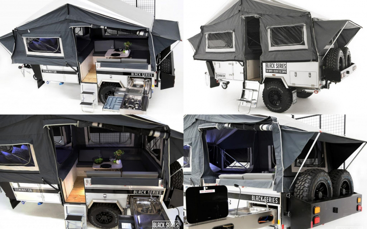 Tìm hiểu trailer kéo camper ‘’căn hộ di động’’ Black Series Dominator