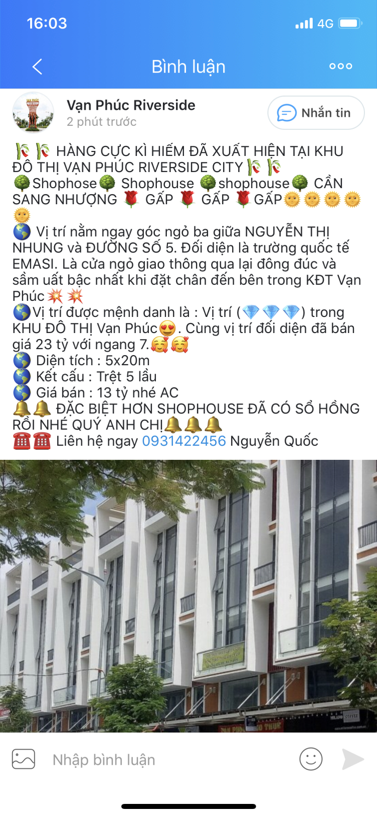 [BĐS] Vạn Phúc City