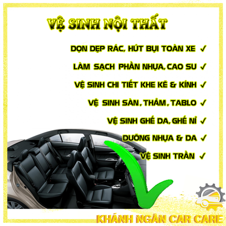 Khánh Ngân Car Care Chăm sóc xe toàn diện