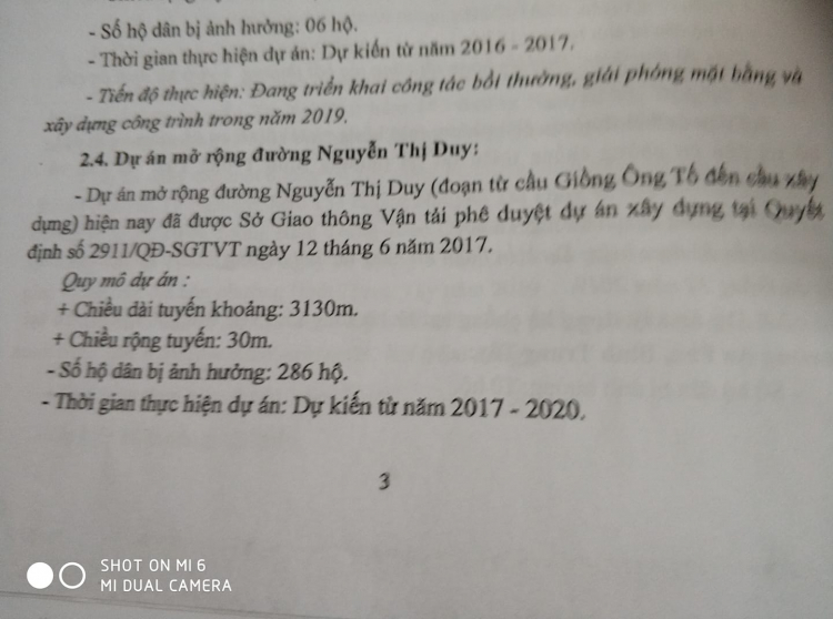 Họp bàn về thu hồi đất mở rộng đường Nguyễn Duy Trinh, Q2.