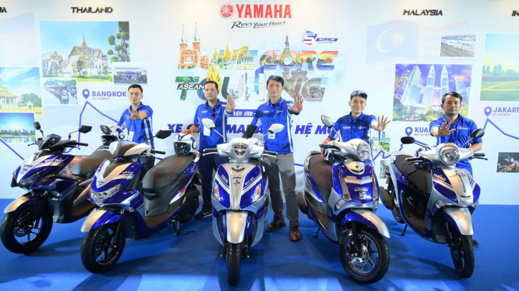 Kỷ niệm 5 năm ra mắt động cơ BLUE CORE, Yamaha khởi động hành trình xuyên Asean