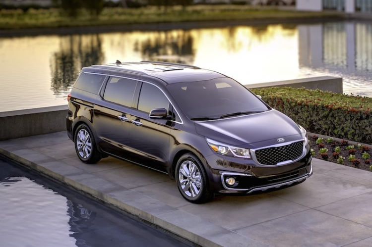 Kia Sedona 2015 tại Việt Nam sẽ có option "khủng"