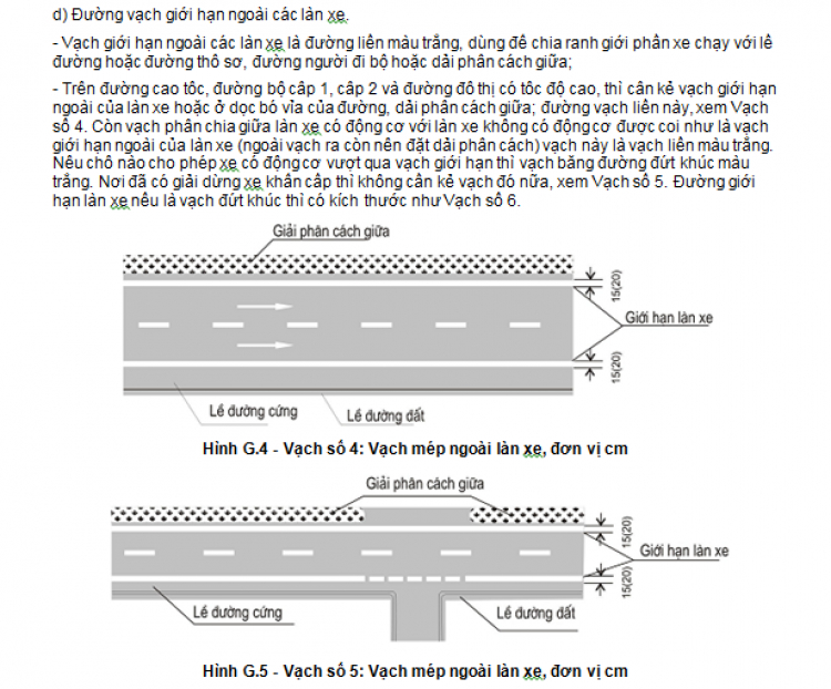 Lưu thông đường 2 lane phân chia bằng nét liền không bảng 412