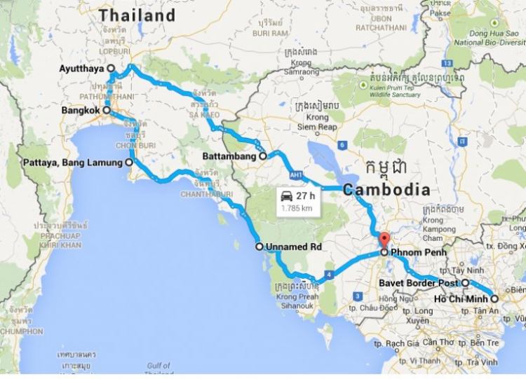 CARAVAN DU XUÂN 2015 (VIETNAM - CAMBODIA - THAILAND) 7 NGÀY 6 ĐÊM