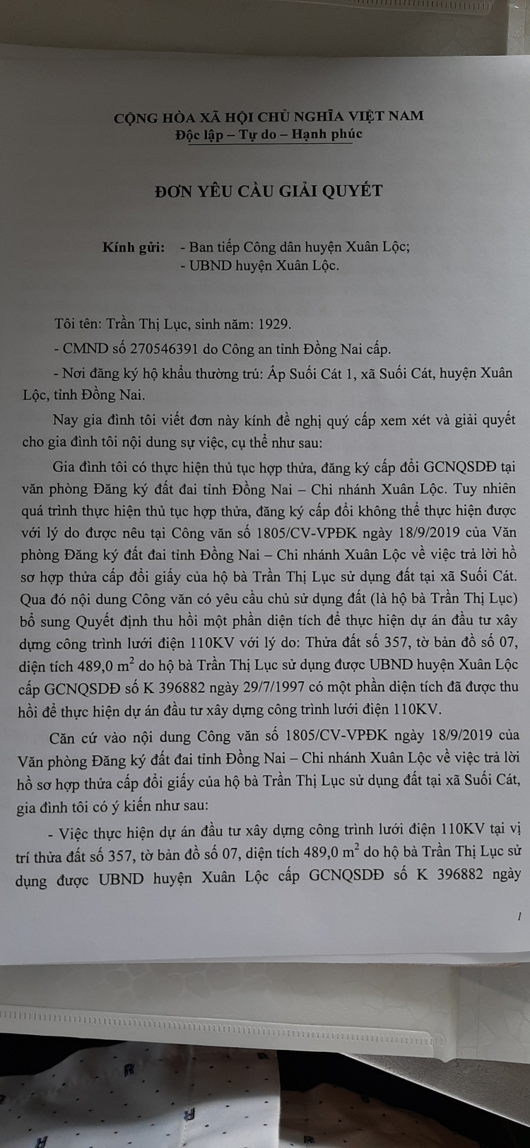 Muốn hợp thửa nhưng bị dính thu hồi?