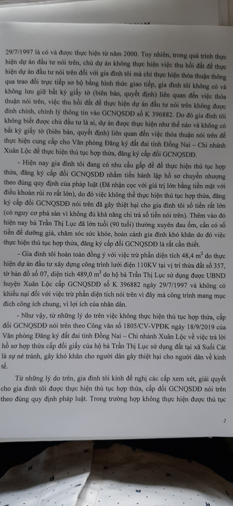 Muốn hợp thửa nhưng bị dính thu hồi?