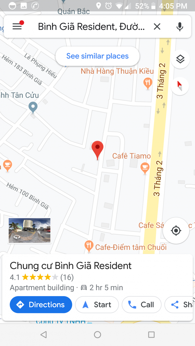 Căn hộ chung cư ở Vũng tàu