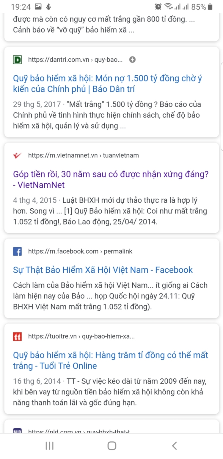 Hỏi về BHXH