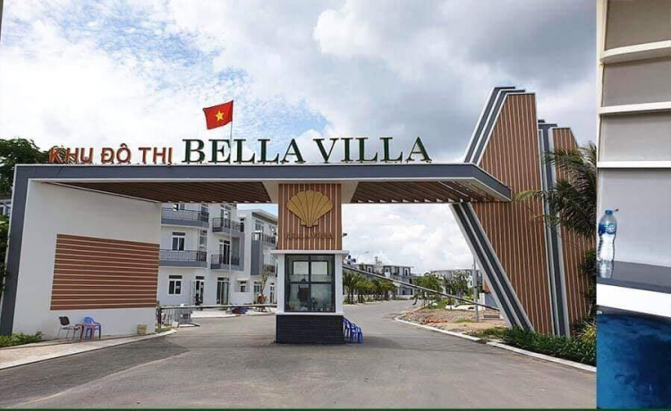 Bán nhà phố dự án Bella Villa - Hạ tầng hoàn thiện 100%