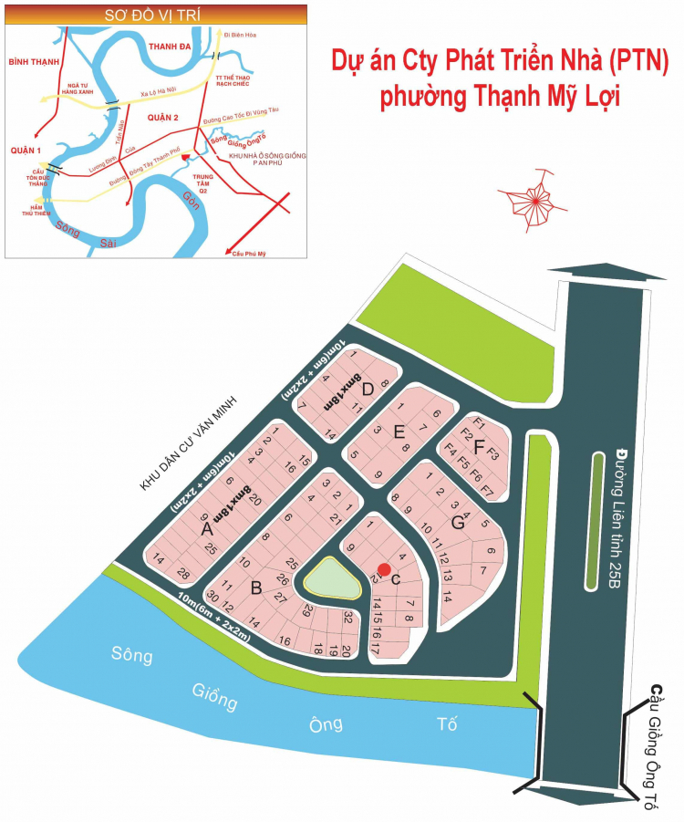 Cần bán gấp lô đất dự án Văn Minh Quận 2