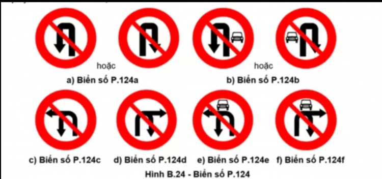 Cấm rẽ trái là cấm luôn quay đầu xe chứ nhỉ?