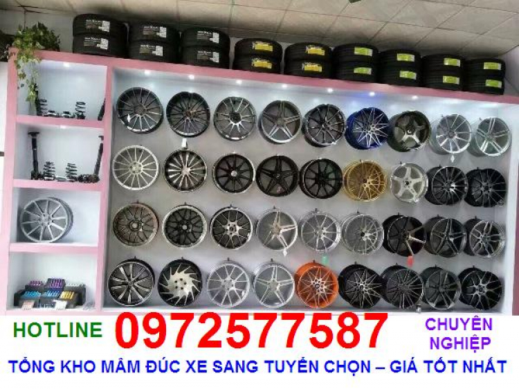 Tham khảo giá bộ mâm đúc xe CIVIC