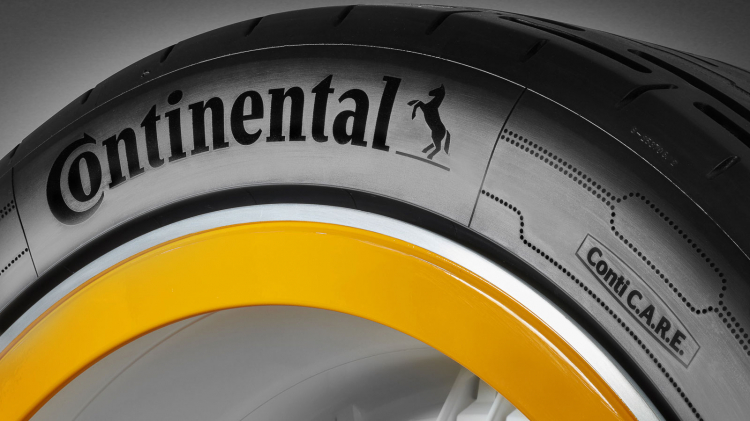 Continental phát triển lốp xe tự bơm khi đang chạy