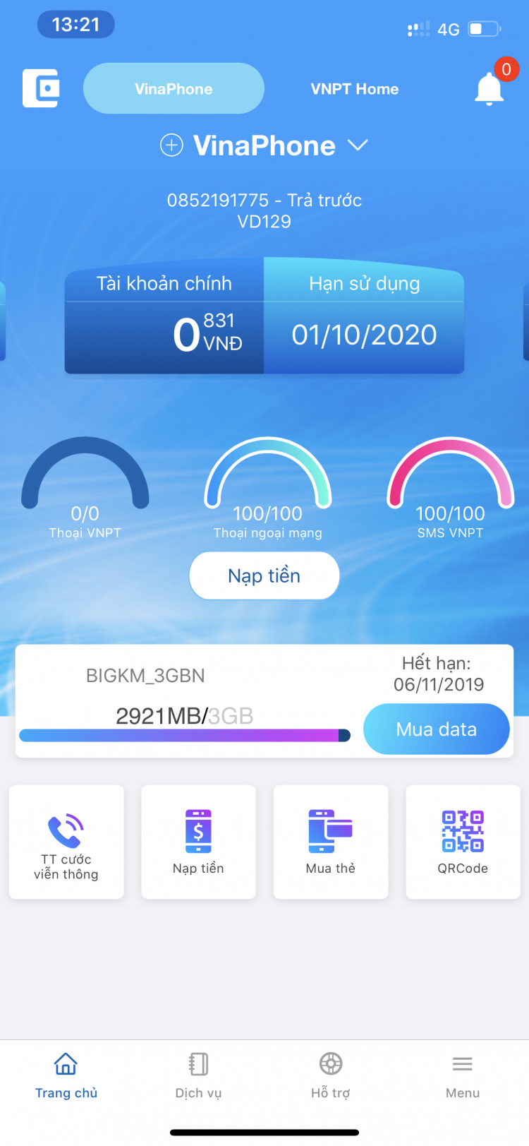 Xài Sim 4G trọn năm nào ? Xài Sim 4G trọn năm nào ?