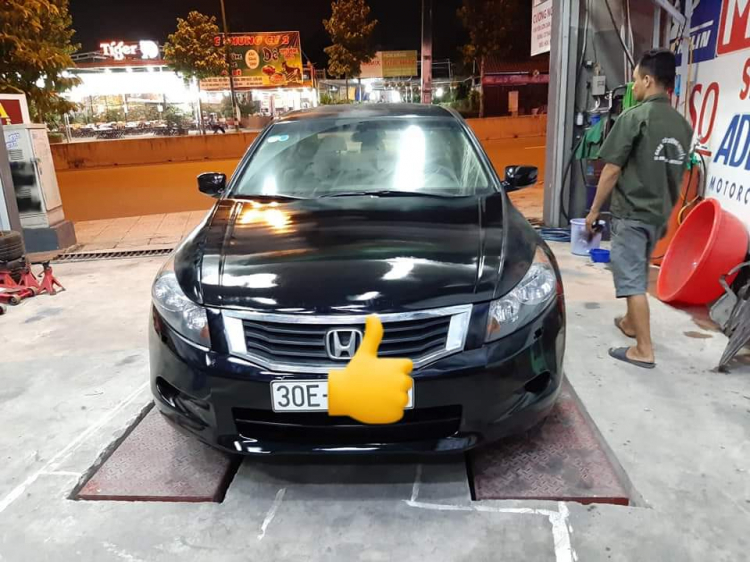 Em mua honda accord 2008 giá 482tr về tháo rã máy, gầm