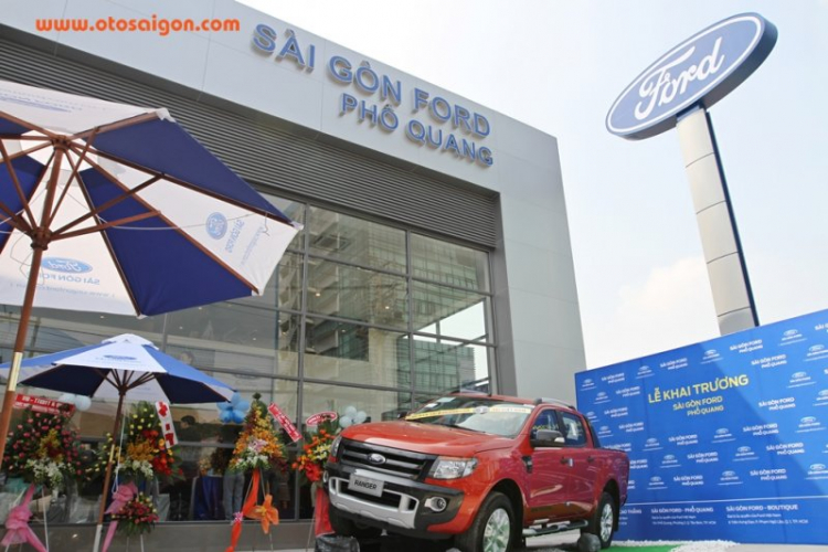 Khai trương Sài Gòn Ford Phổ Quang theo tiêu chuẩn mới