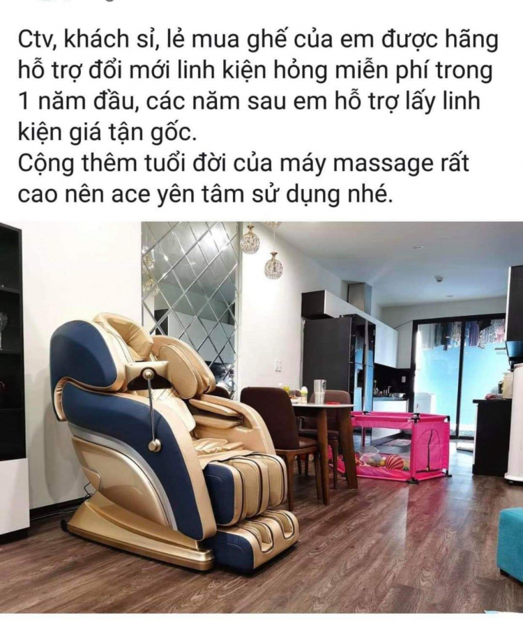 Máy massage chân