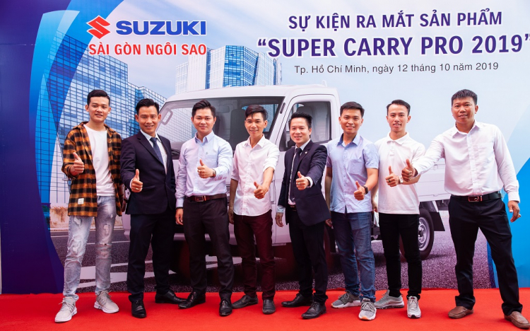Đại lý Suzuki Sài Gòn Ngôi Sao ra mắt Suzuki Carry Pro 2019 tải nhẹ hoàn toàn mới với giá từ 299 triệu đồng