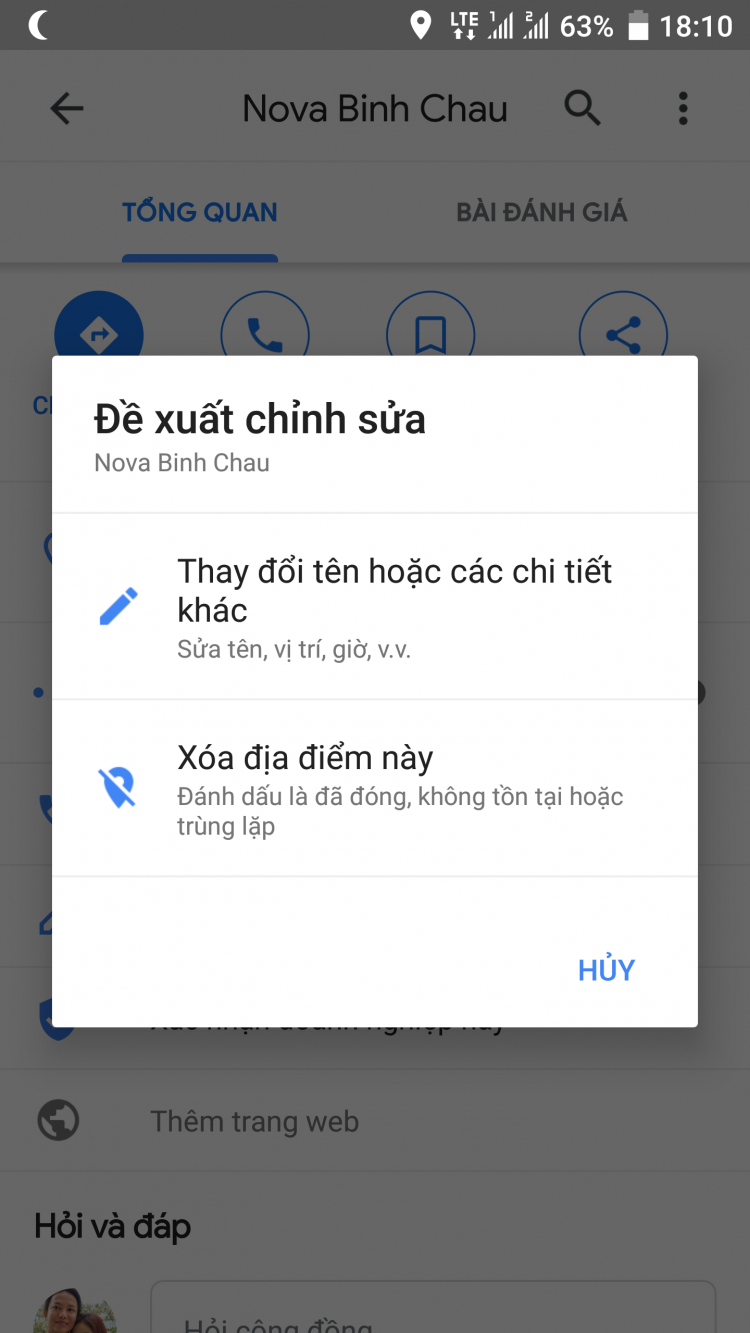 Hỏi về google map