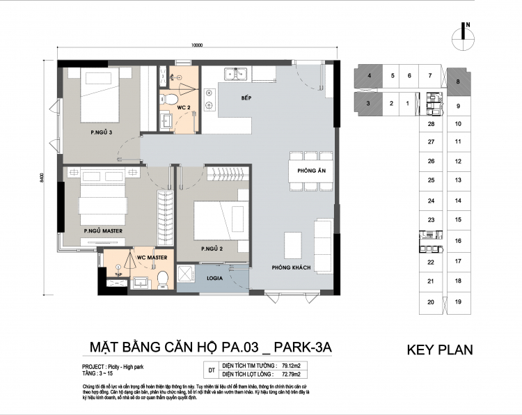 Phân tích Mặt Bằng Chi Tiết Căn Hộ Dự Án Picity High Park