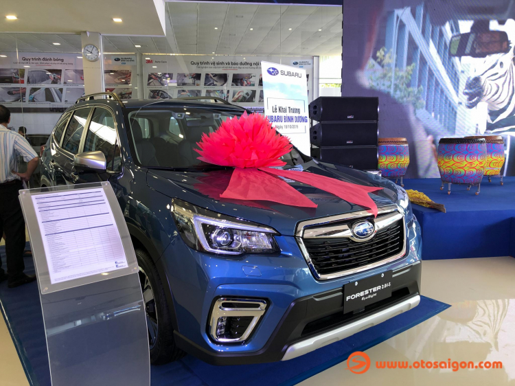 Subaru Việt Nam đồng loạt khai trương 3 đại lý ủy quyền mới trong tháng 10