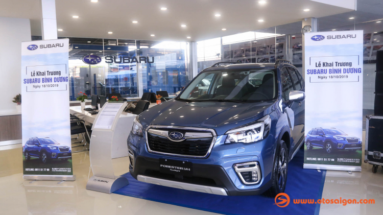 Subaru Việt Nam đồng loạt khai trương 3 đại lý ủy quyền mới trong tháng 10