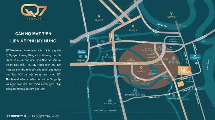 Q7 Boulevard - Saigon Urban Living-Chính thức nhận đặt chỗ: 50tr/căn hộ